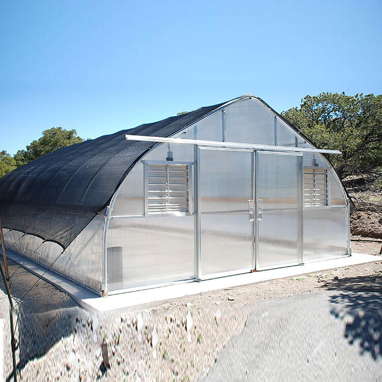 Preço da fábrica Túnel de filme de plástico personalizado Tenda de cultivo de tomate Estufa para agricultura